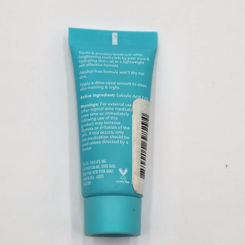 Tula Skincare Breakout Star Oil Free Acne Moisturizer .5 fl oz New Sealed